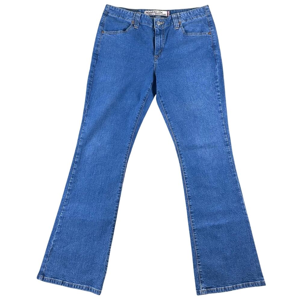 VINTAGE Levi's 525 Denim Jeans Size 10 Womens‎ Nouveau Low Bootcut Mid Rise Y2K